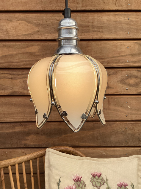 #lotuslamps #tuliplamp #tulipanlampe #lotuslampe#glaslampe #pudderfarvetglas #vintage #vintagelamp#artdeco #artdecolamp#indretning#interiør#indretmedgenbrug#paulinekdk#vejle