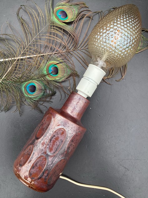 #desireestentøj desireelampe#westgermany#axellakeramik #axella#dumlerandbreiden #belysning#stentøj#bordlampe#keramikbordlampe#kuglevase#svampevase#olielampe#danskkeramik#indretning#interiør#vase#keramik#rustik#stentøj#paulinekdk#genbrugsguld#vejle#jordfarver