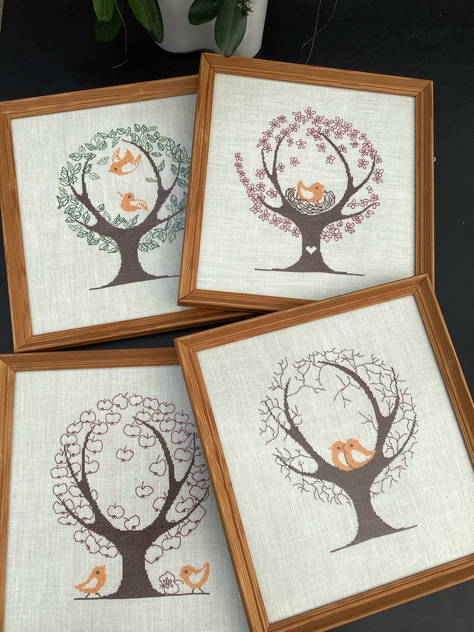 #pude #broderi #håndarbejde #håndværk#broderiiramme#broderetophæng#broderetpude #tidsel#vernerpanton #løgplante #skovensdyr #vintage #retro#interiør #boligindretning #forsale #tilsalg #sælges#loppefund #genbrug #indretning #indretmedgenbrug