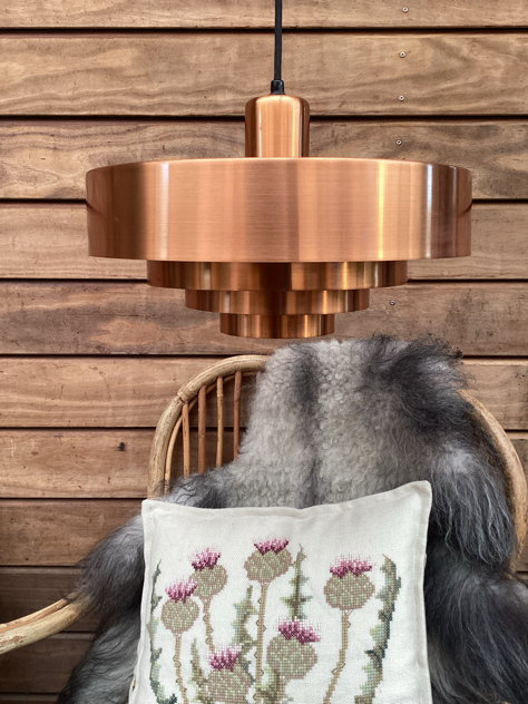 #rouletpendel#kobberroulet#rouletlamp#copperroulet#johammerborg fogmorup danishdesign danishlamp lentolentolampcopper skalalampvintagelamp brass danishdesign midcenturymodern danishmodern tilsalg sælges forsale loppefund genbrug midmod classic interiordesign homedecorpaulinekdk vejle